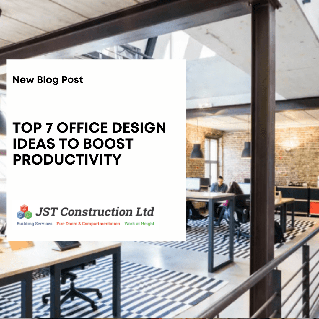Top 7 Office Design Ideas to Boost Productivity